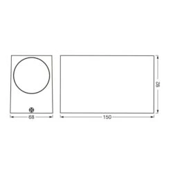 LEDVANCE Endura Classic Square Up/down Weiß 9 LEDVANCE Endura Classic Square Up/down Weiß -Bestes Beleuchtungs Geschäft 10003870 4