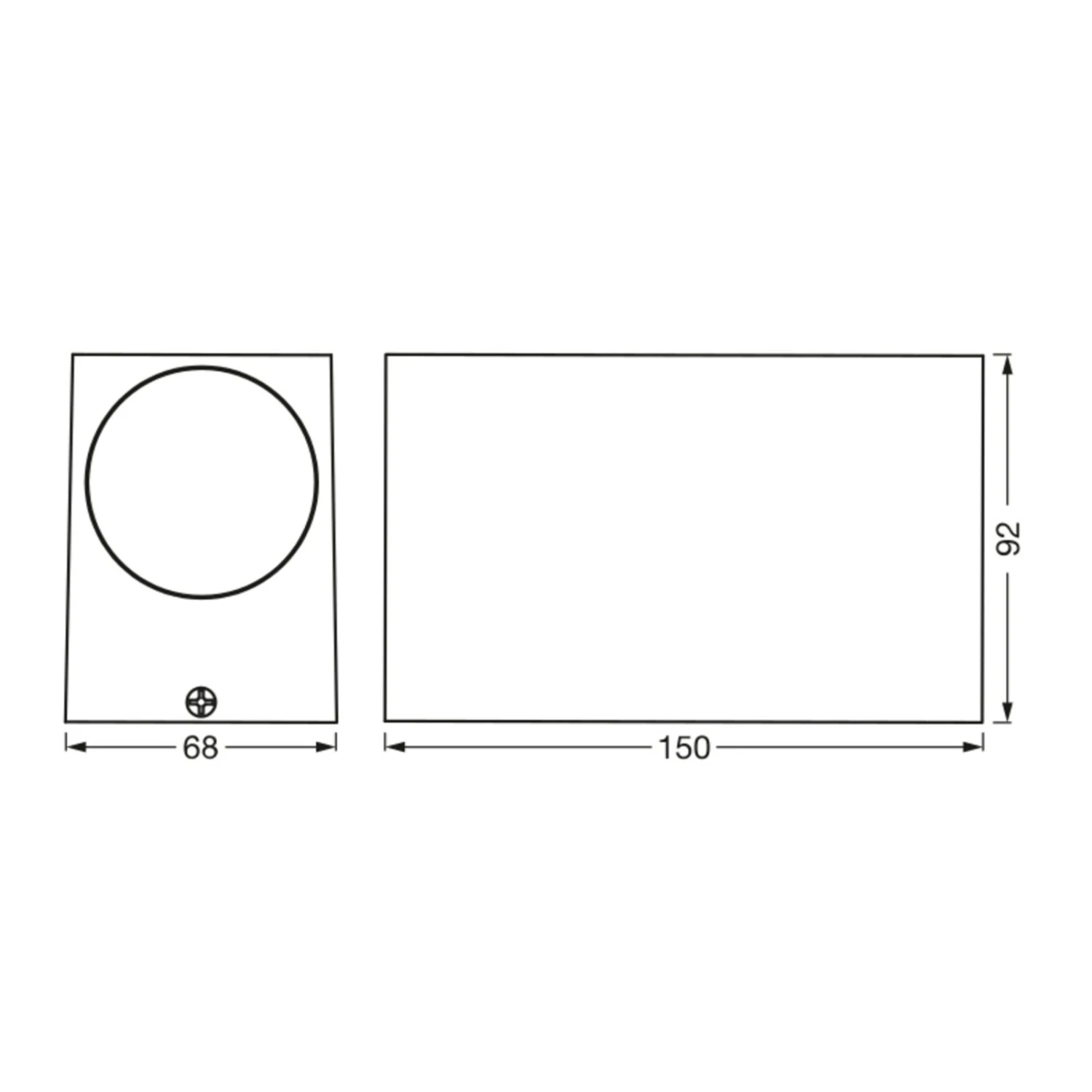 LEDVANCE Endura Classic Square Up/down Weiß 5 LEDVANCE Endura Classic Square Up/down Weiß – Bild 5