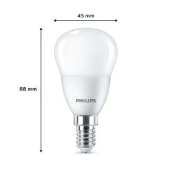 Philips LED-Lampe E14 4,9W 470m 2.700K Matt 6er -Bestes Beleuchtungs Geschäft 10004555 2