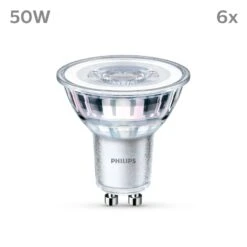Philips LED-Lampe GU10 4,6W 355lm 827 Klar 36° 6er -Bestes Beleuchtungs Geschäft 10004573 5