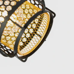 Lindby Eudoria Decken-Spot 3-flammig Schwarz/gold -Bestes Beleuchtungs Geschäft 10010407 6