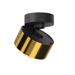 Puk! 80 Move LED-Spot Linse Matt Messing/schwarz -Bestes Beleuchtungs Geschäft 10010590 2