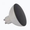LED-Lampe GU10 4,9W CCT 2.700/4.000K Ø 7cm Schwarz