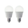 LED-Lampe Glühlampenform E27 11W 830 2er-Set