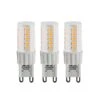 Arcchio LED-Stiftsockellampe G9 3,5W 830 3er-Set