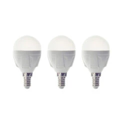 LED-Tropfenlampe E14 4,9W 830 470 Lumen 3er-Set