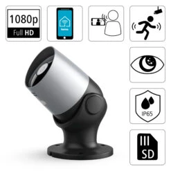 Hama WLAN Außenkamera, 2-Wege-Audio Sensor Schwarz 10 Hama WLAN Außenkamera, 2-Wege-Audio Sensor Schwarz -Bestes Beleuchtungs Geschäft 10012124 2