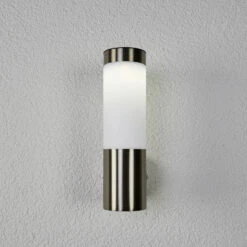 Lindby Aleeza LED-Solarwandlampe Edelstahl 2er-Set -Bestes Beleuchtungs Geschäft 10012143 4