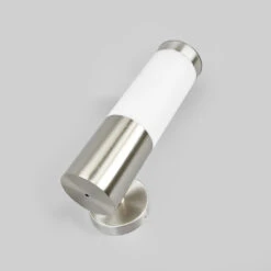 Lindby Aleeza LED-Solarwandlampe Edelstahl 2er-Set -Bestes Beleuchtungs Geschäft 10012143 6