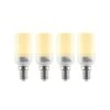 Arcchio LED-Röhrenlampe E14 3W 3.000K 4er-Set