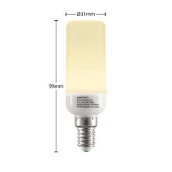 Arcchio LED-Röhrenlampe E14 4,5W 3.000K 4er-Set -Bestes Beleuchtungs Geschäft 10012181 2