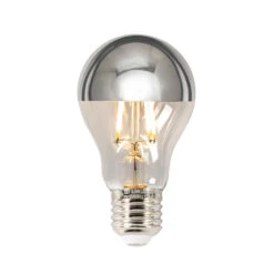 Lucande E27 3,5W LED-Kopfspiegellampe A60 2700K Silber 2er -Bestes Beleuchtungs Geschäft 10012596 2