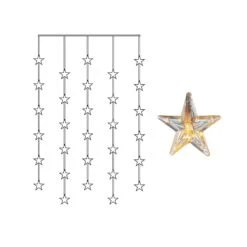LED-Lichtervorhang Star Curtain, 30-flammig -Bestes Beleuchtungs Geschäft 10012685 5