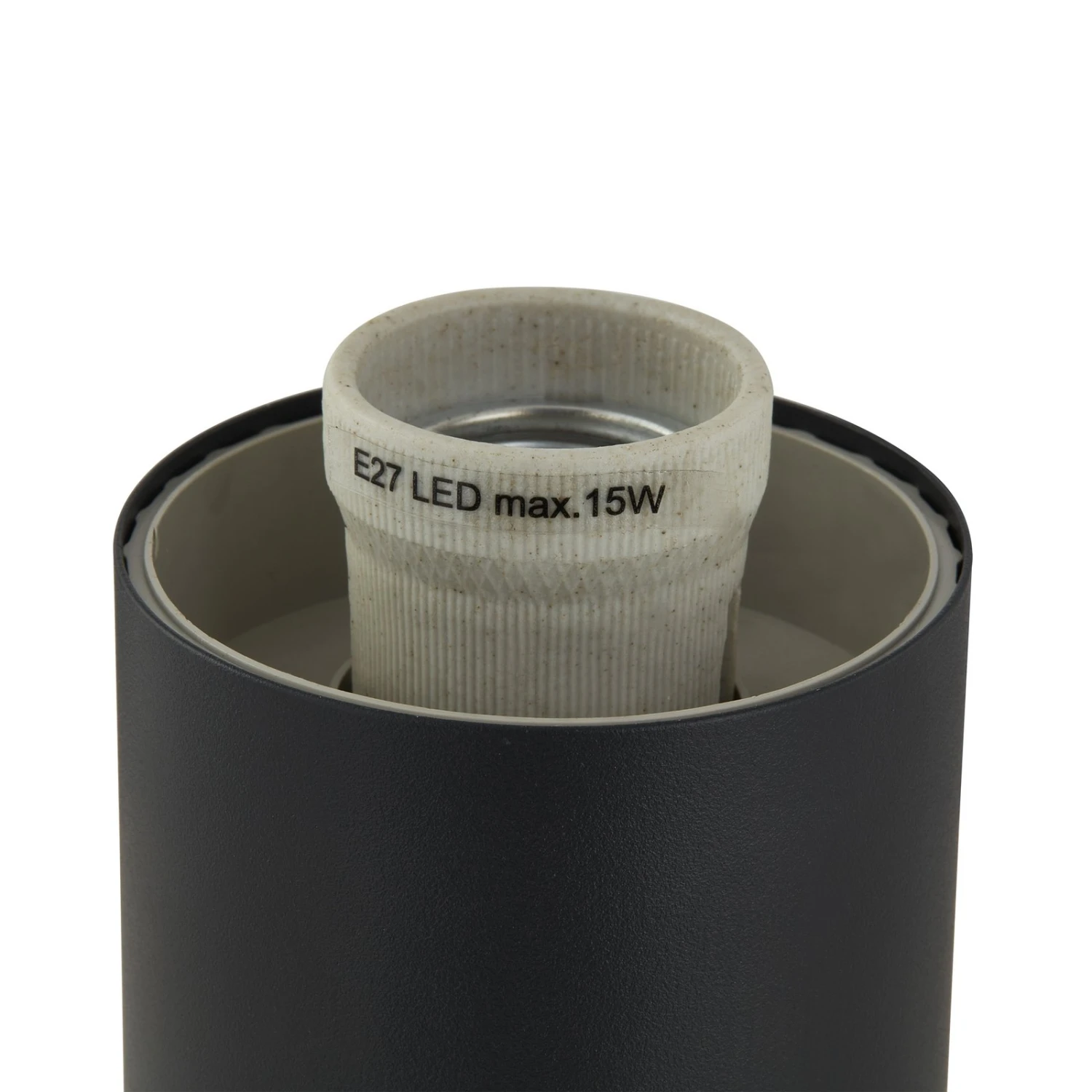 Lindby Statius Außenwandfackel Schwarz Sensor 7 Lindby Statius Außenwandfackel Schwarz Sensor – Bild 7