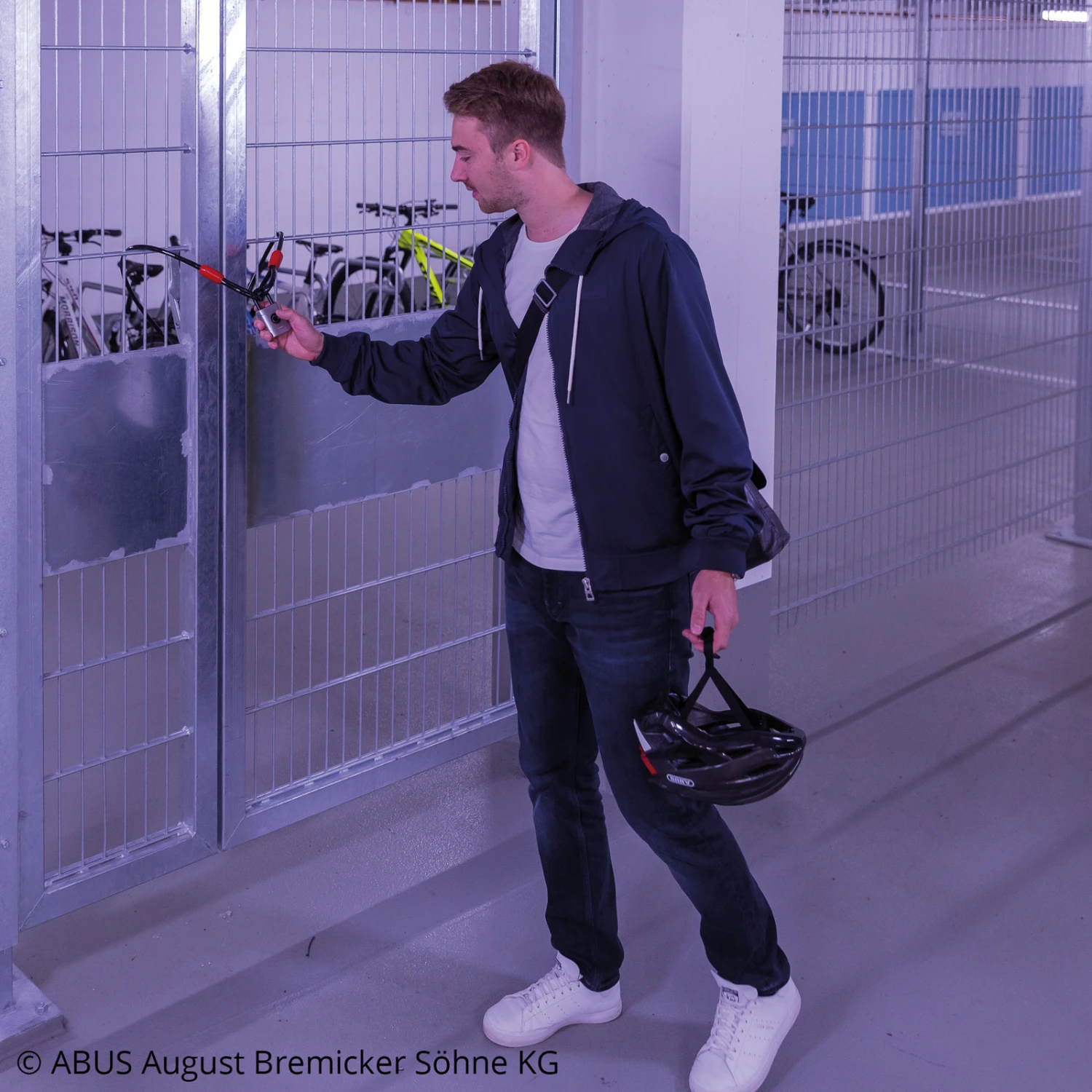 ABUS Touch Fingerabdruck-Vorhängeschloss, 5 Cm 3 ABUS Touch Fingerabdruck-Vorhängeschloss, 5 Cm – Bild 3