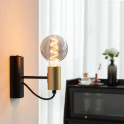 Lucande E27 3,8W LED-Globelampe, G95, 1800K, Smoke 5er-Set -Bestes Beleuchtungs Geschäft 10013201 2