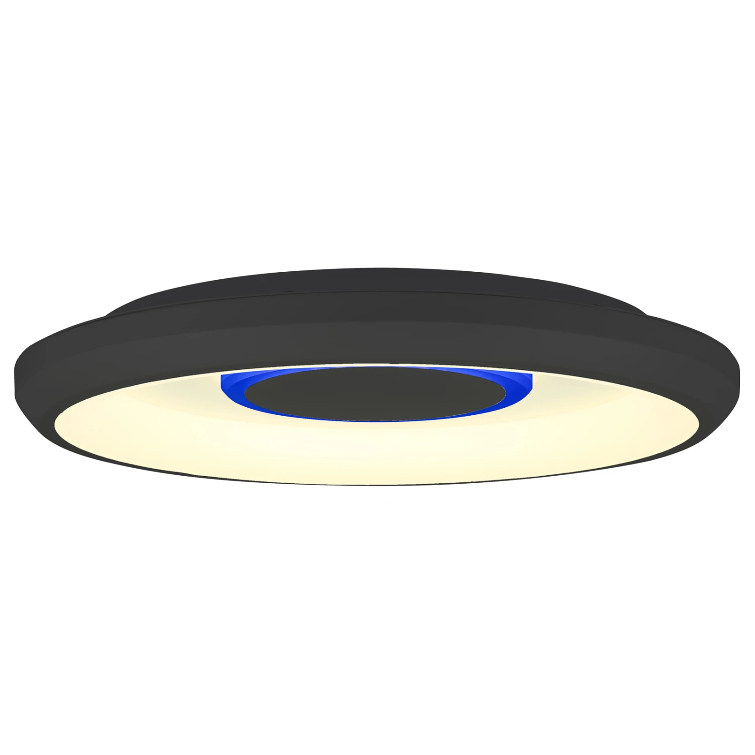 Lindby Lynden LED-Deckenlampe Ø 38cm Schwarz Smart 1 Lindby Lynden LED-Deckenlampe Ø 38cm Schwarz Smart
