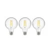 Arcchio LED-Lampe G95 E27 3,8W 2700K 806lm 3er-Set