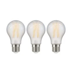Arcchio LED E27 2,2W A60 Opal 2700K 470lm 3er-Set