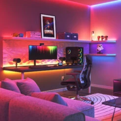 Nanoleaf Matter Lightstrip Starter-Kit, CCT RGB 2m -Bestes Beleuchtungs Geschäft 10016095 4