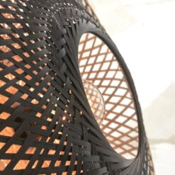 GOOD & MOJO Kalimantan Wand, Schwarz/natur, Ø 87cm -Bestes Beleuchtungs Geschäft 10016556 4