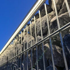 LyghtUp 5er-Starter-Set DSM-Zäune 246cm Silber -Bestes Beleuchtungs Geschäft 10016951 5