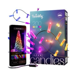 Twinkly Candies, 200 Kerzen Smart Kabel Grün 12m -Bestes Beleuchtungs Geschäft 10018762 8