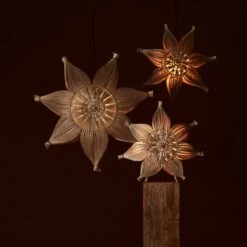 PR Home Agnes Dekostern Naturfaser Hängend Ø78 Cm -Bestes Beleuchtungs Geschäft 10020200 2