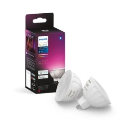 Philips Hue White & Color Ambiance 6,3W GU5,3 2er -Bestes Beleuchtungs Geschäft 10021288 5