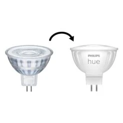 Philips Hue White & Color Ambiance 6,3W GU5,3 2er -Bestes Beleuchtungs Geschäft 10021288 7