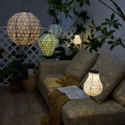 Pauleen Sunshine Flower LED-Solar-Dekoleuchte Grün -Bestes Beleuchtungs Geschäft 10021386 2