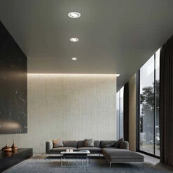 LED-Einbauleuchten 7221-039 Fit 3er-Set In Alu -Bestes Beleuchtungs Geschäft 1510495 6