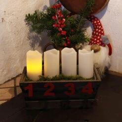 4-er Set - Candle LED-Kerzen M. Fernbedienung Weiß -Bestes Beleuchtungs Geschäft 1522511 2