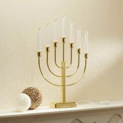 Kristina - Kerzenleuchter Messing 7-flg. -Bestes Beleuchtungs Geschäft 1522578 5