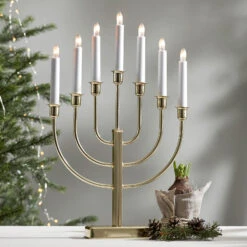 Kristina - Kerzenleuchter Messing 7-flg. -Bestes Beleuchtungs Geschäft 1522578 7