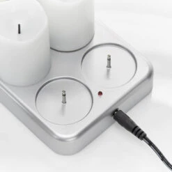 Wiederaufladbares LED-Teelicht Chargeme 6er -Bestes Beleuchtungs Geschäft 1523172 4