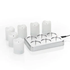 Wiederaufladbares LED-Teelicht Chargeme 6er -Bestes Beleuchtungs Geschäft 1523172 5