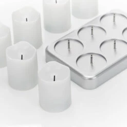Wiederaufladbares LED-Teelicht Chargeme 6er -Bestes Beleuchtungs Geschäft 1523172 6