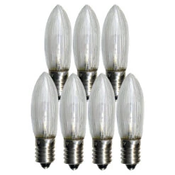 LED-Ersatzlampe E10 0,2W 2.100K 7er-Pack