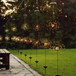 LED-Solarleuchte Firework Mit Erdspieß, 100 Cm -Bestes Beleuchtungs Geschäft 1523618 6