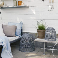 Lampenschirm Knute, Ohne Fassung, Ø 30 Cm, Grau -Bestes Beleuchtungs Geschäft 1523675 12