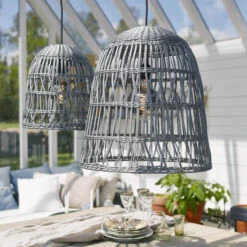 Lampenschirm Knute, Ohne Fassung, Ø 30 Cm, Grau -Bestes Beleuchtungs Geschäft 1523675 8