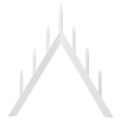 Kerzenleuchter Arrow, Spitz, 7flammig, Weiß -Bestes Beleuchtungs Geschäft 1523721 7