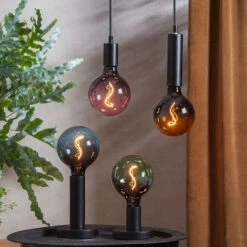 LED-Globe G125 E27 4W 2.000K Schwarz/pink Dimmbar 17 LED-Globe G125 E27 4W 2.000K Schwarz/pink Dimmbar -Bestes Beleuchtungs Geschäft 1527022 8