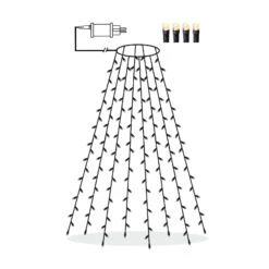 Baumvorhang Treelight LED M. 8 Strängen -Bestes Beleuchtungs Geschäft 1527292 3