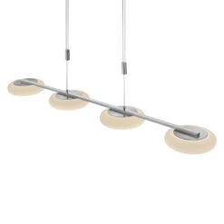 BANKAMP Centa Hängeleuchte 4-flammig Weiß/nickel -Bestes Beleuchtungs Geschäft 1572146 4