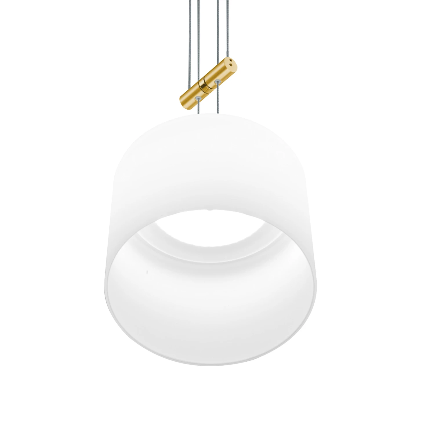 BANKAMP Grazia Pendellampe ZigBee 1fl 16cm Messing 3 BANKAMP Grazia Pendellampe ZigBee 1fl 16cm Messing – Bild 3