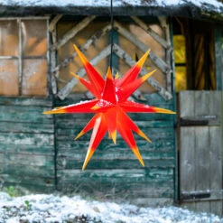 18-zackiger XL-Kunststoff-Stern Für Außen - Bicolo -Bestes Beleuchtungs Geschäft 2506105 2