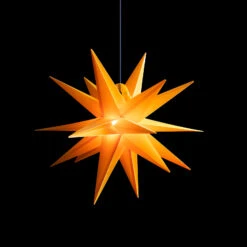 Deko-Stern Für Außen, 18-Zacker, Ø 40 Cm Gelb -Bestes Beleuchtungs Geschäft 2506133 2
