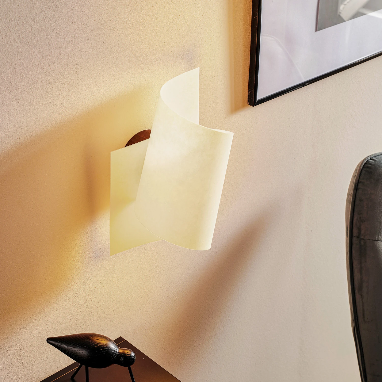 Wandleuchte Loop Maron-Öl 2 Wandleuchte Loop Maron-Öl – Bild 2